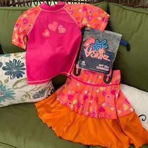 UV Skinz swinmsuit and hat